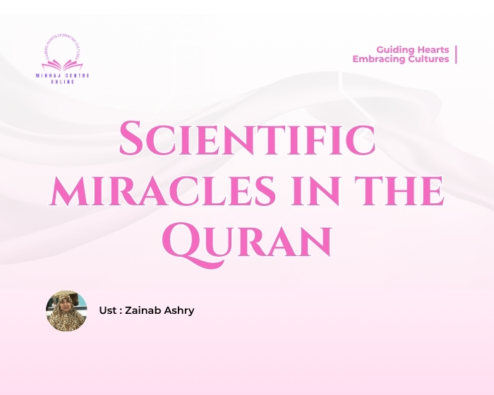 Scientific miracles in the Quran cover